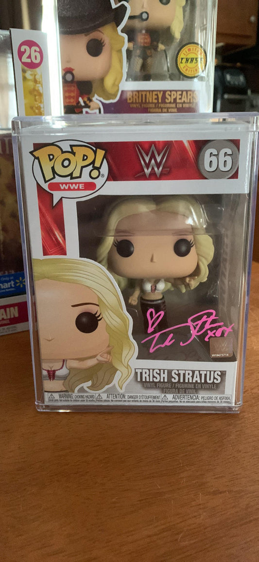 Autographed Trish Stratus Funko POP!