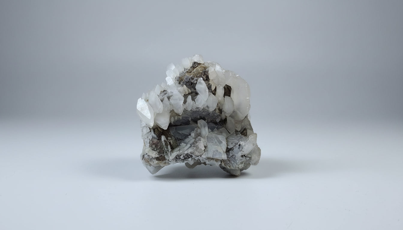 Quartz Cluster Geode of Clarity