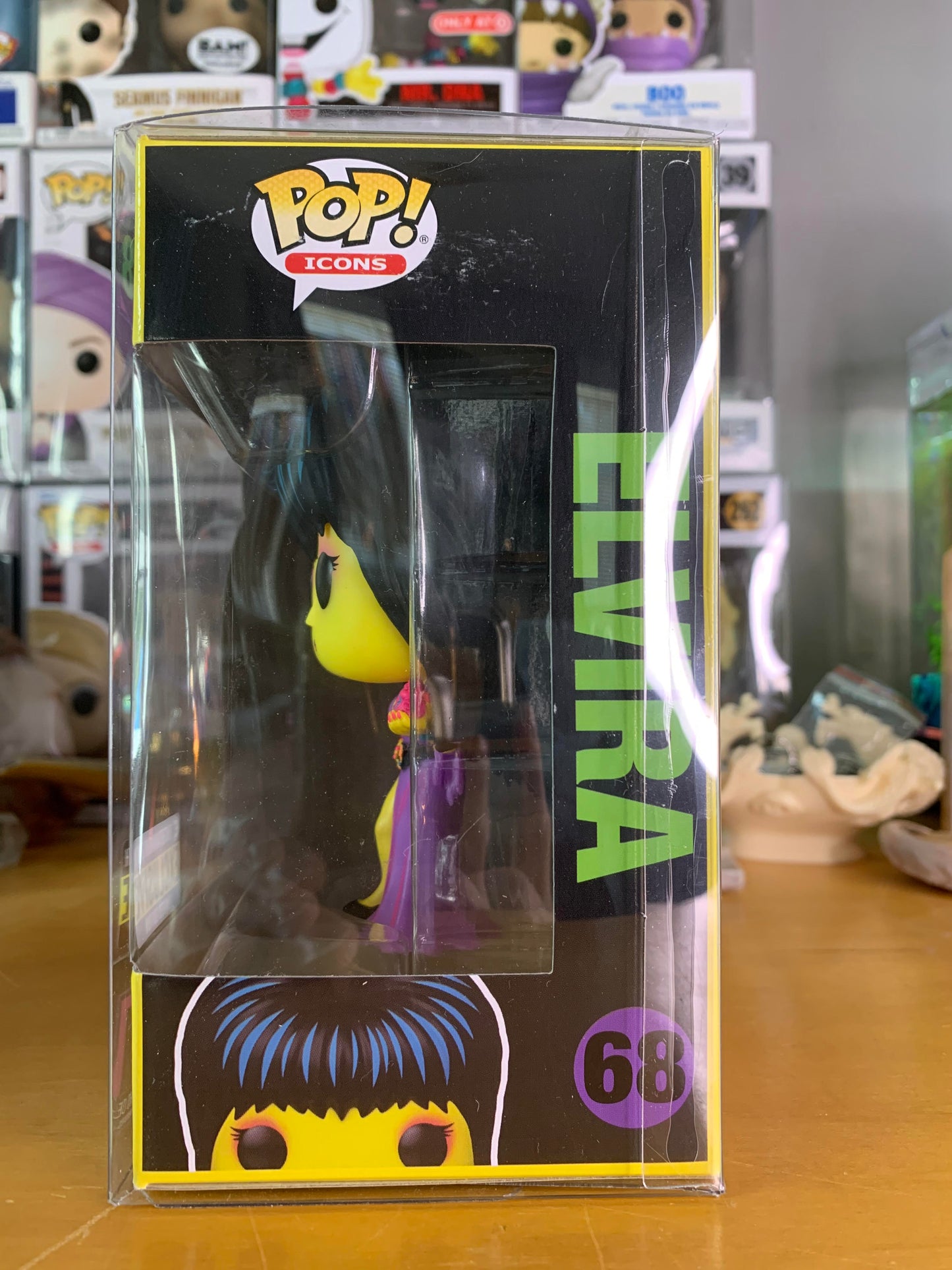 Elvira Black Light Funko Pop Icon